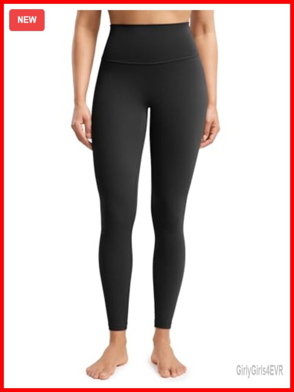 No Front Seam High Waisted Yoga Leggings 25" 28" Inseam